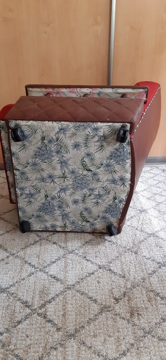Fotel na kółkach 2 szt
