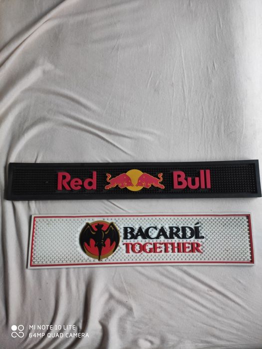 Red Bull , Bacardi  mata barowa barmańska suszarka ociekacz