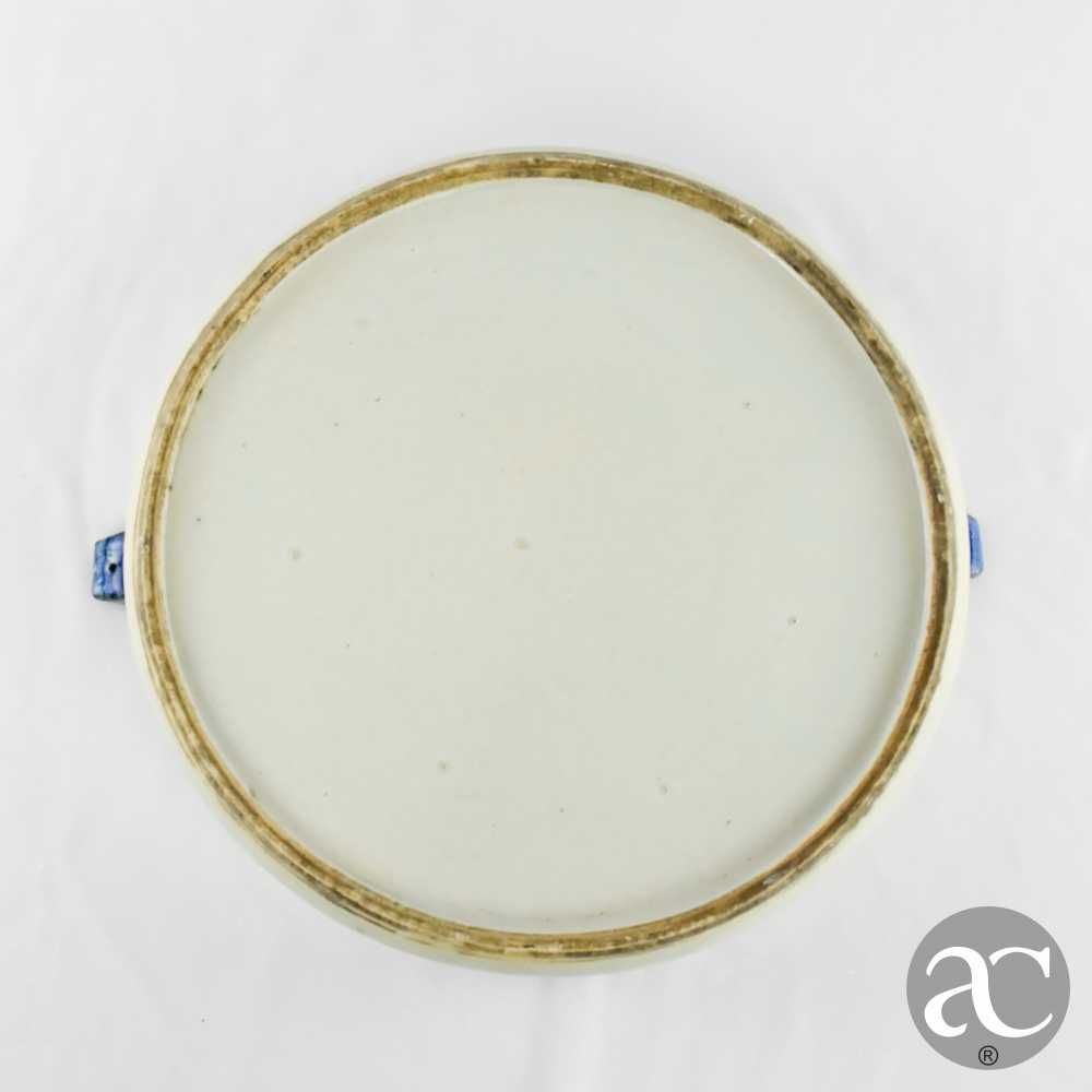Prato grande "rechaud", porcelana da china, séc. XVIII Qianlong