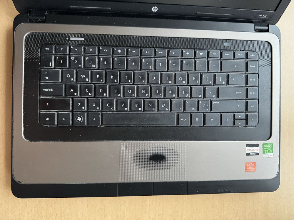 Продам ноутбук HP 635 Рабочий