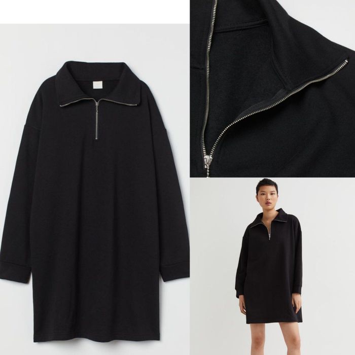 H&M Туніка худі світшот Туника плаття кофта свитер микрофлис джемпер