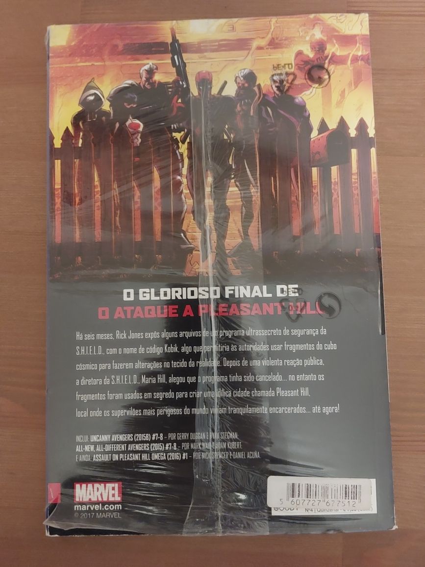 NOVO e SELADO - BD Os Vingadores Ano 2017 / Nº4