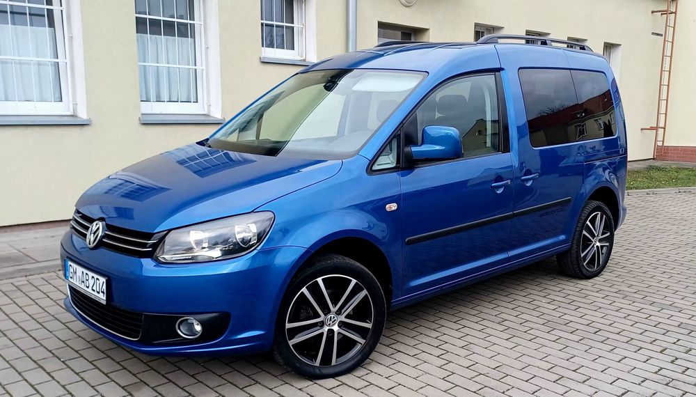 Volkswagen Caddy *Piękny VW Caddy 1,6 Tdi BLUEMOTION Common Rail 105 km 7 osobowy