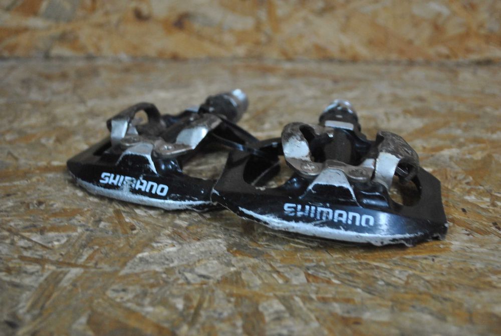 Pedały rowerowe Shimano Pd-A530 Spd Szosa Czarne gravel