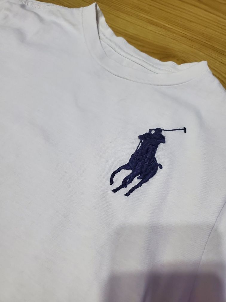 Біла футболка для хлопчика polo Ralph Lauren