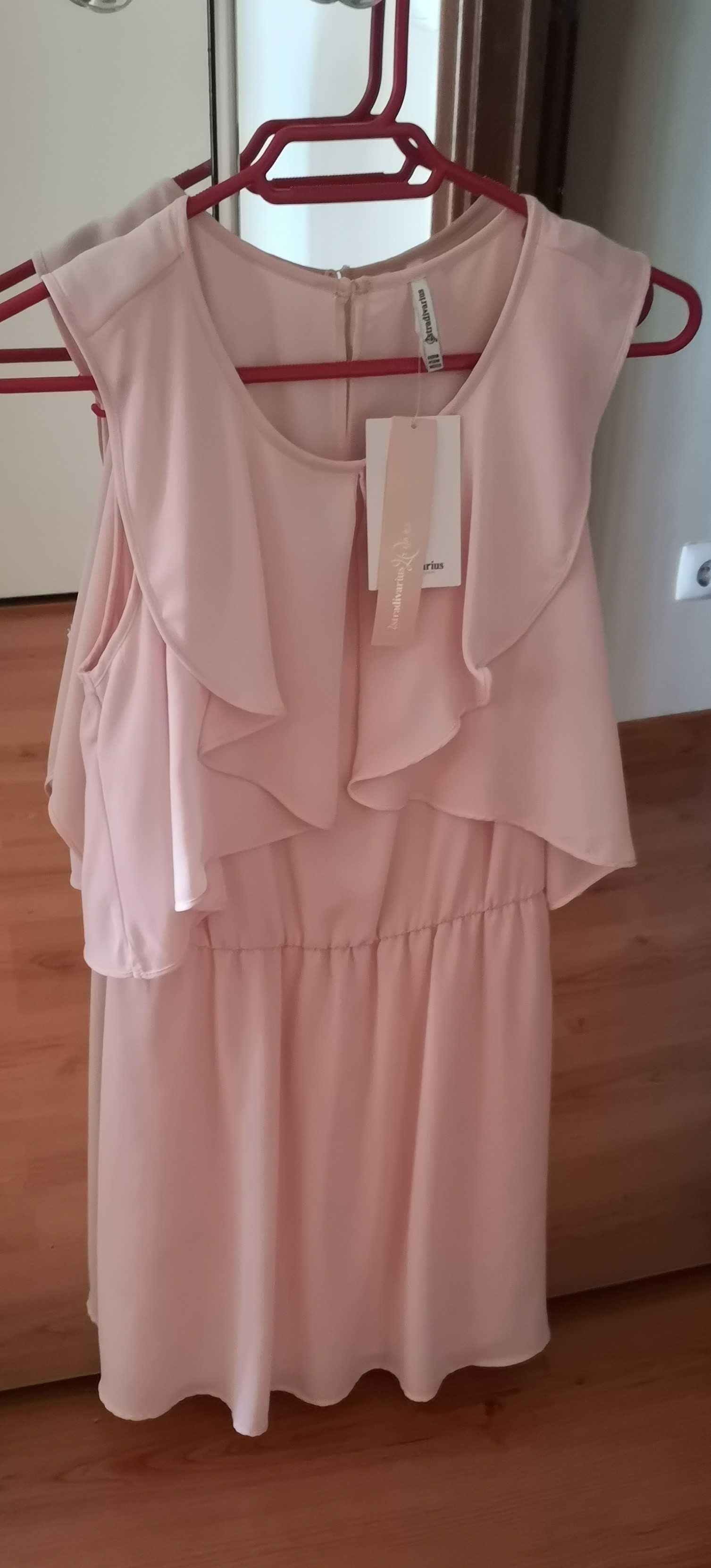 Vestido Rosa Claro - Novo