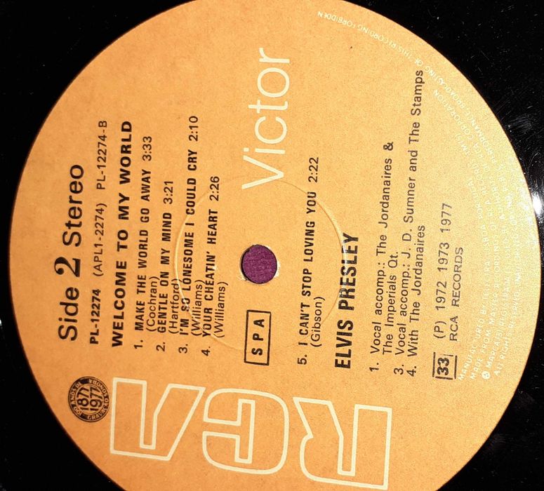 Comjunto 3 Discos Vinil "Elvis Presley"