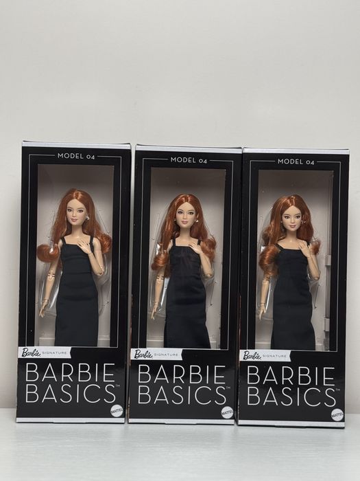 Барбі Колекційна лялька Barbie Basics Model 04 з рудим волоссям