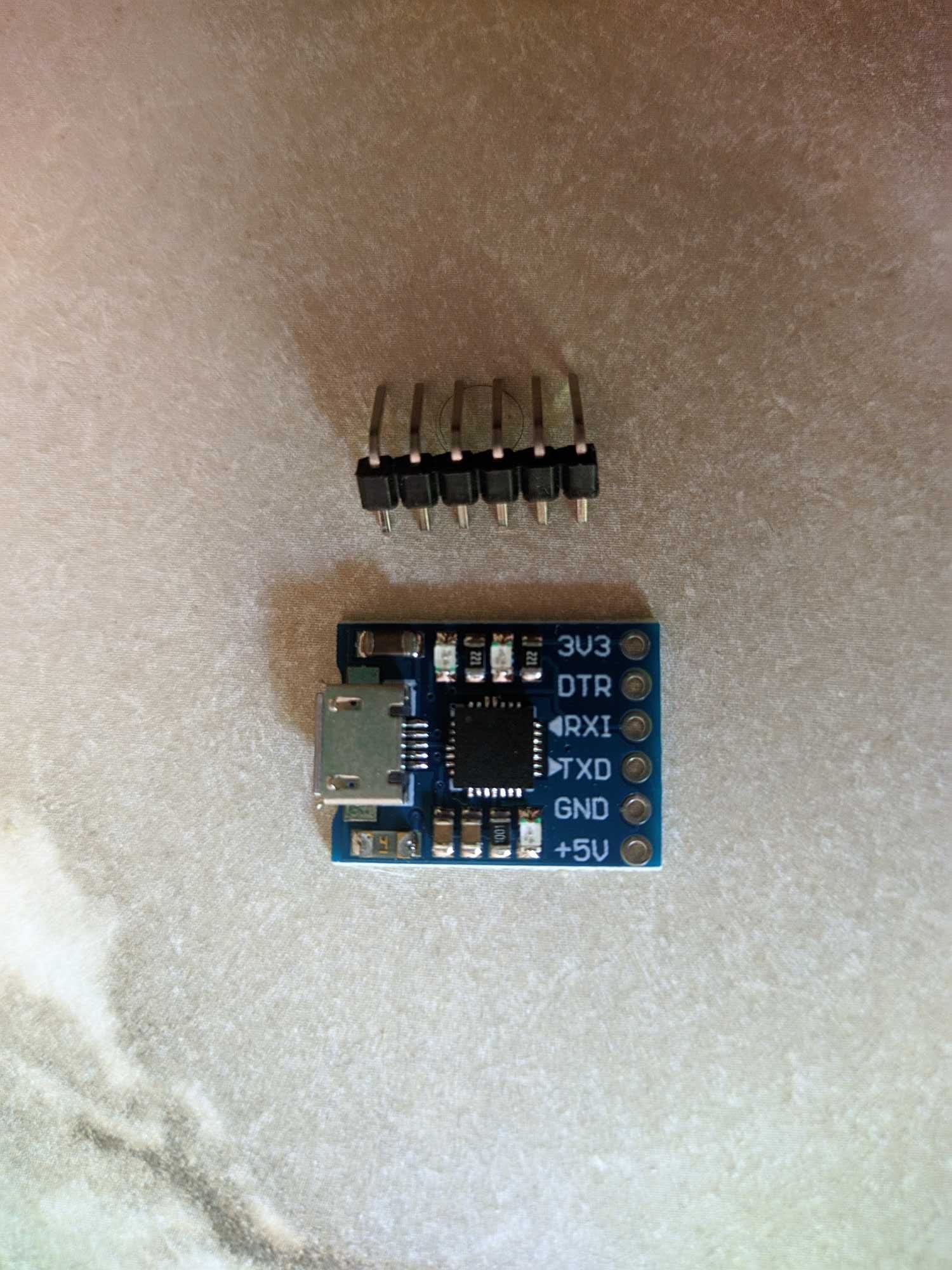 Micro CP2102 USB to UART TTL 6pin модуль конвертер