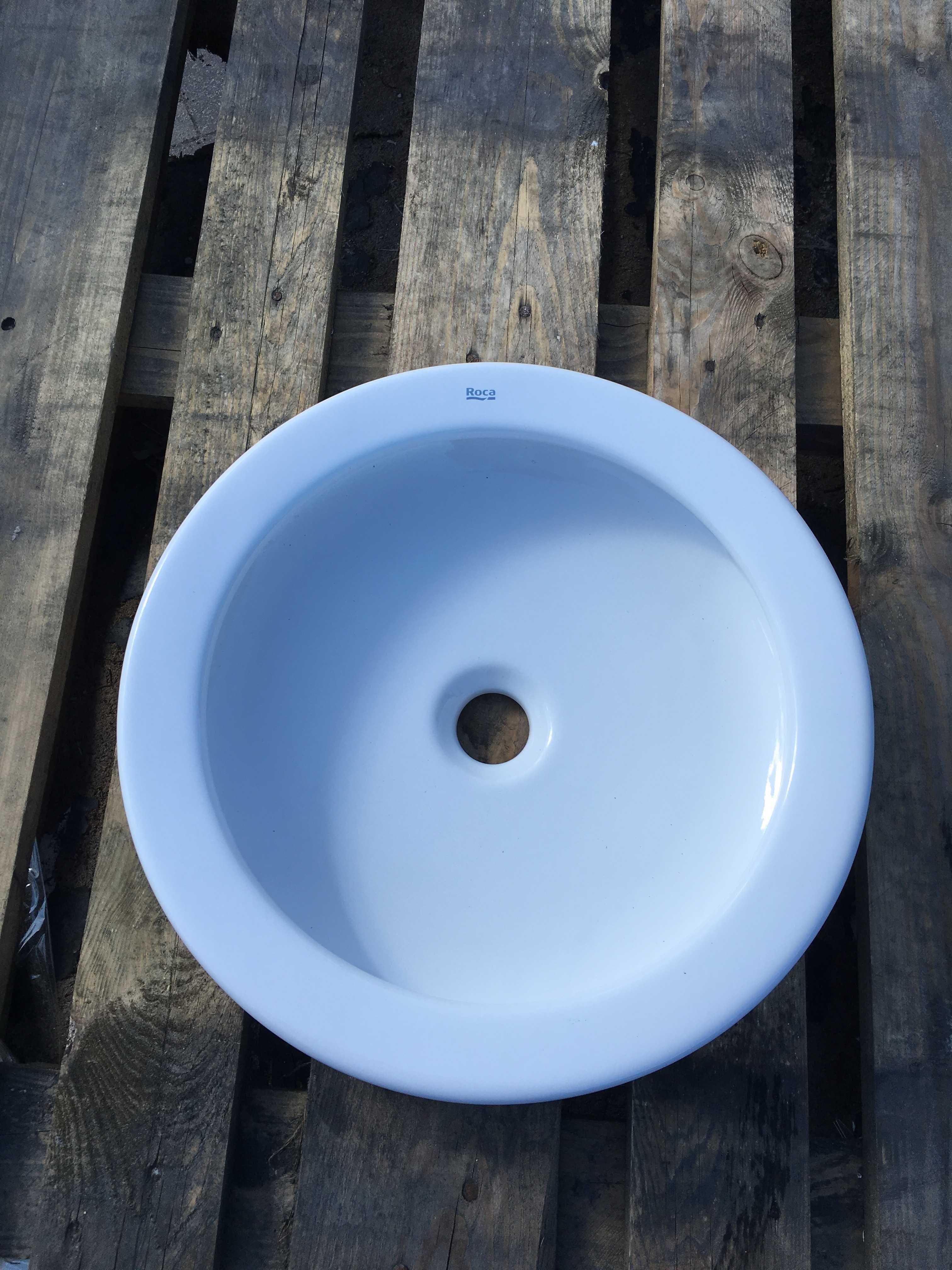 Umywalka na blatowa okrągła 40 cm firmy ROCA