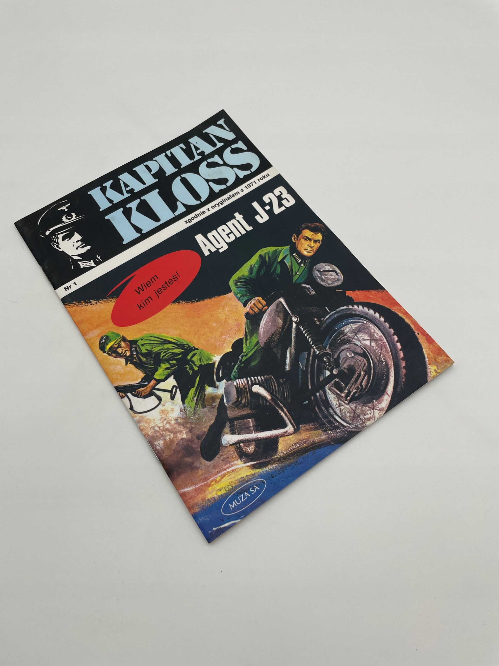 Kapitan Kloss Wiem Kim Jesteś Agent J-23 Andrzej Zbych C8164
