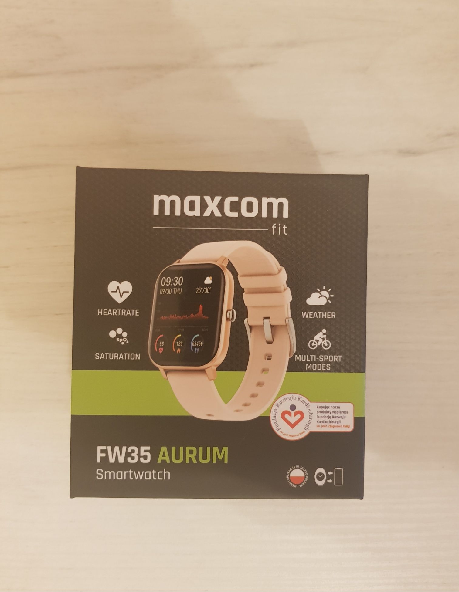 Zegarek Smartwatch Maxcom FW35 Aurum