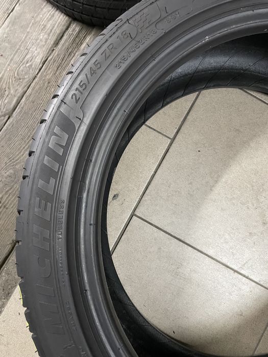 Nowy Komplet opon letnich Michelin Pilot Sport 4 215/45/18 Promocja!