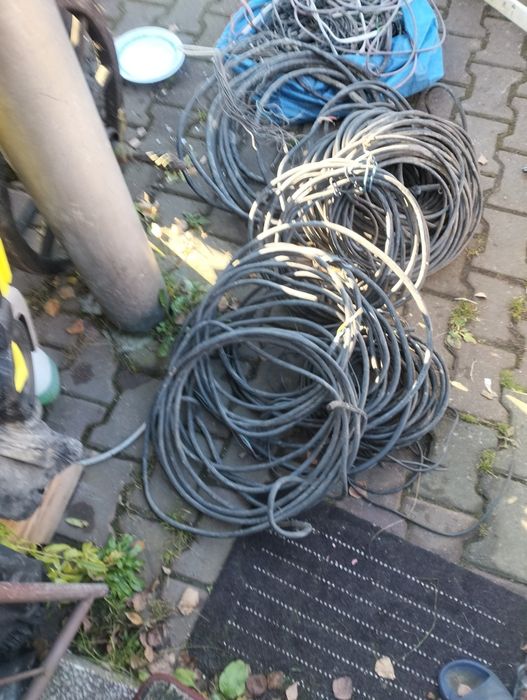 Sprzedam. Kable. Miedziane. Na. Zlom