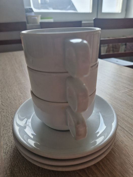 Stary zestaw filiżanek do espresso Schönwald Germany 3 sztuki