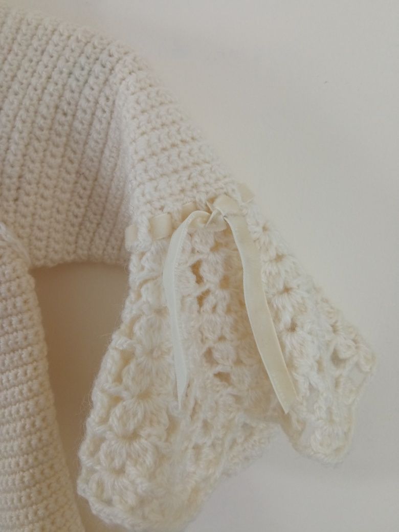 Casaco de criança em crochet