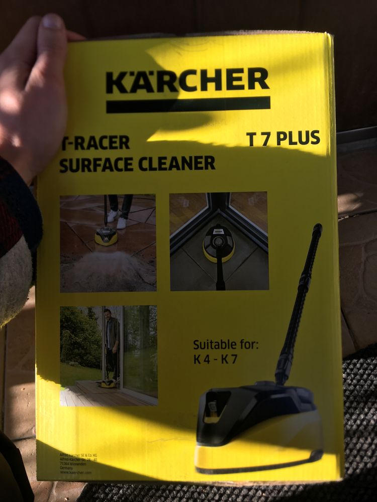 Karcher T 7 PLUS T-Racer  для миття брущатки бруківки сад город