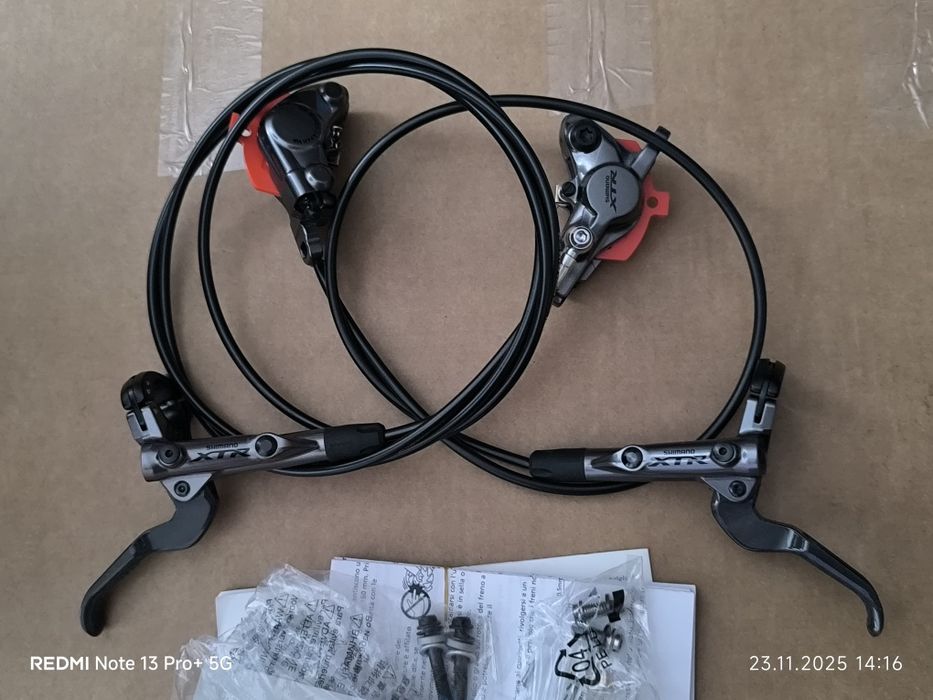 Hamulce Shimano XTR br-m9000 P+T Nowe!