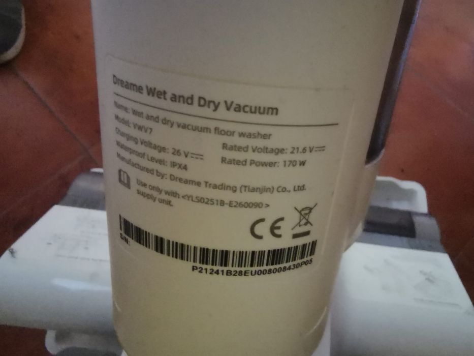 Aspirador Vertical Seco/Humido