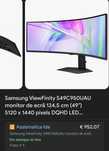 Monitor Samsung s9 49p 5k ultra