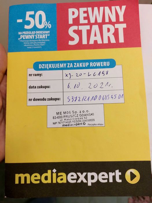 Rower elektryczny składany