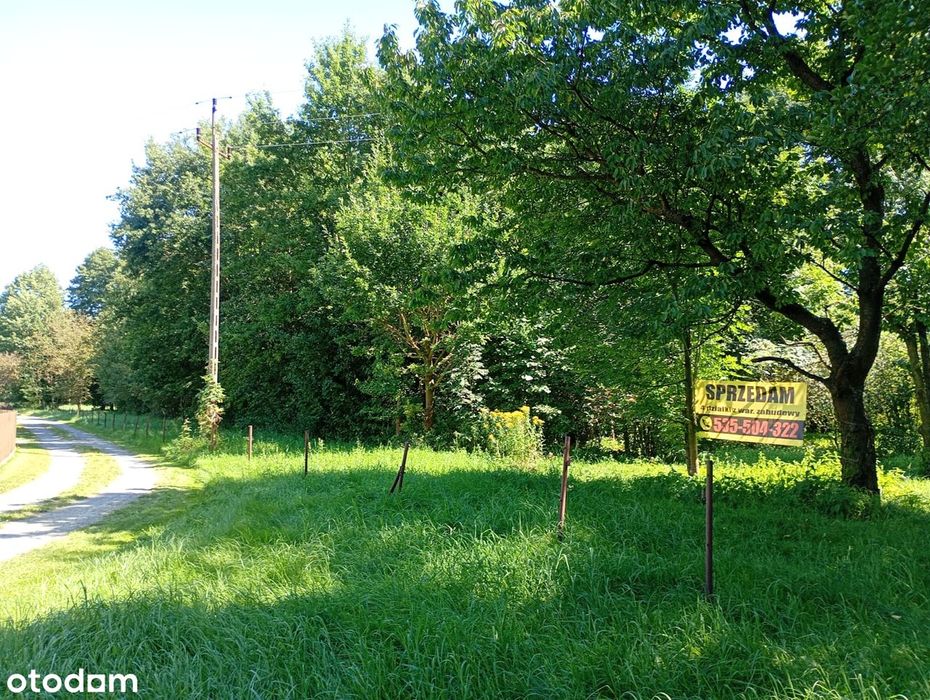 Atrakcyjna działka z warunkami zabudowy