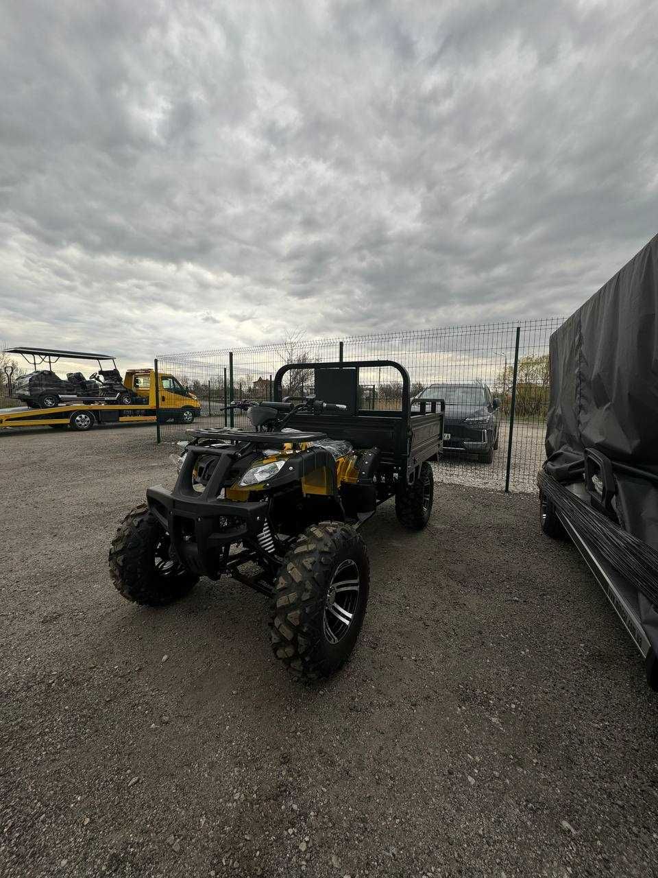 Електричний вантажний квадроцикл CATV-3000 Cargo 2WD