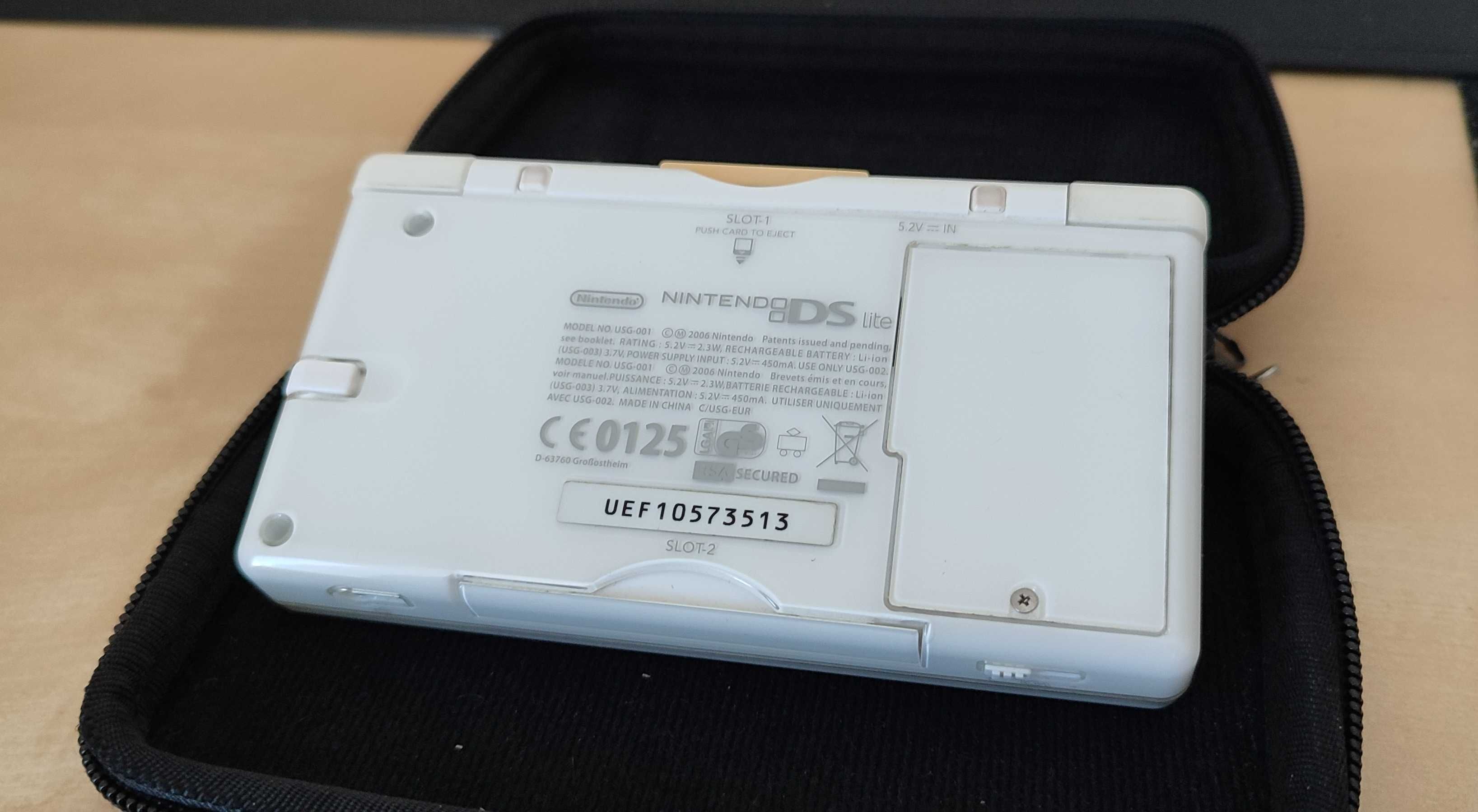 Nintendo DS Lite Custom Grey/White