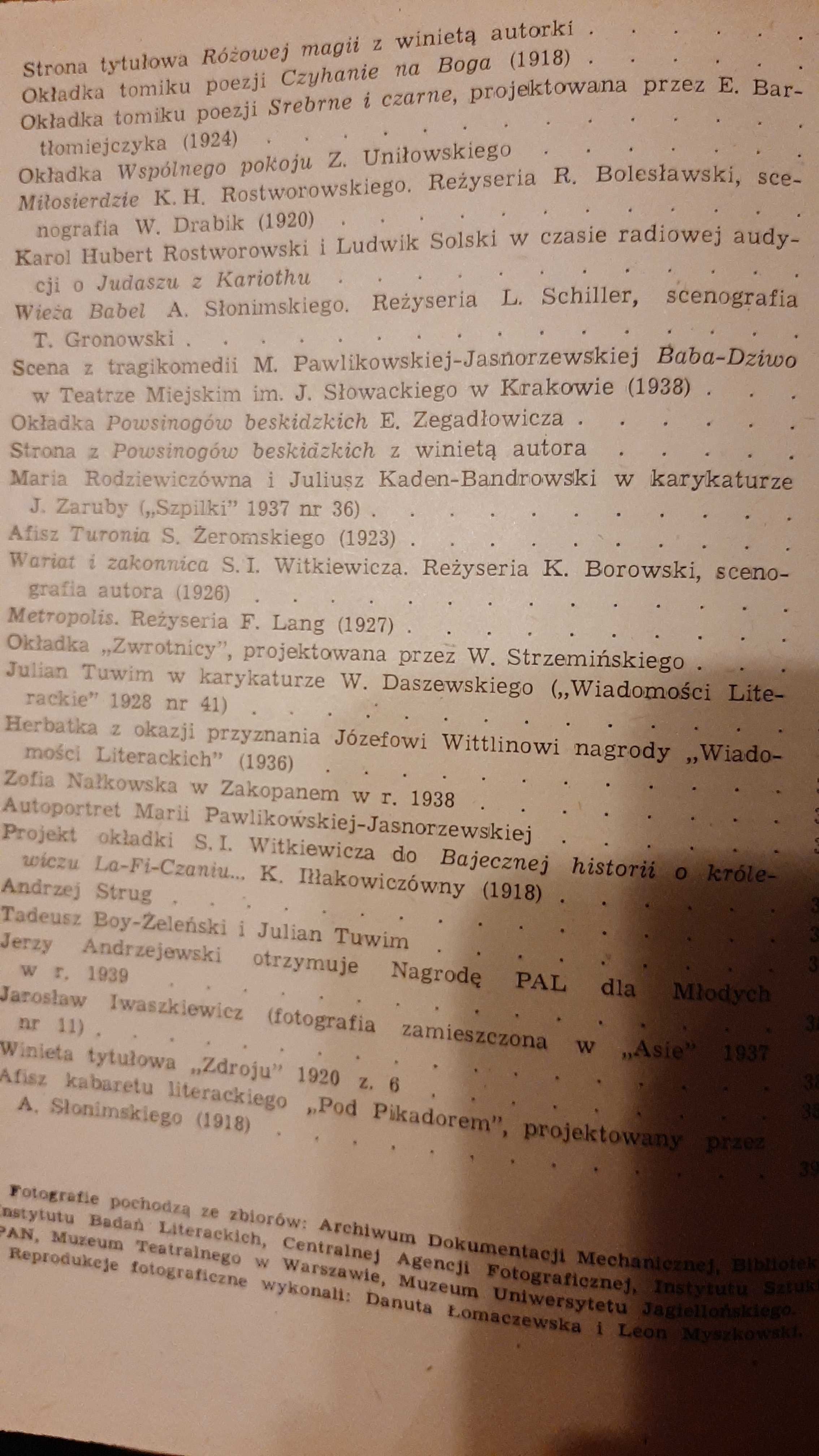 Lesław Eustachiewicz Dwudziestolecie 1919 -1939 międzywojenne historia