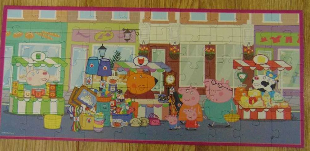 Puzzle Bystrzaka 4w1 Świnka Peppa Trefl 91781