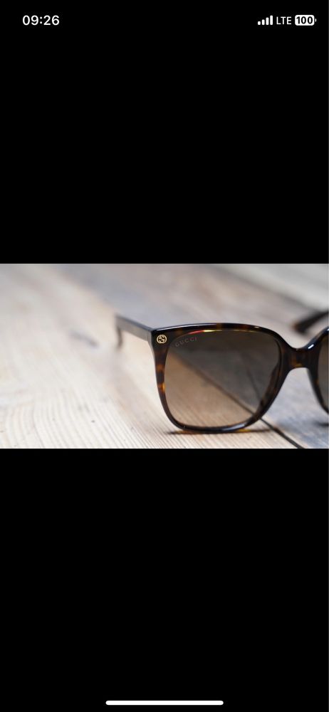 Okulary damskie Gucci GG0022S - 003 / 57-18.140