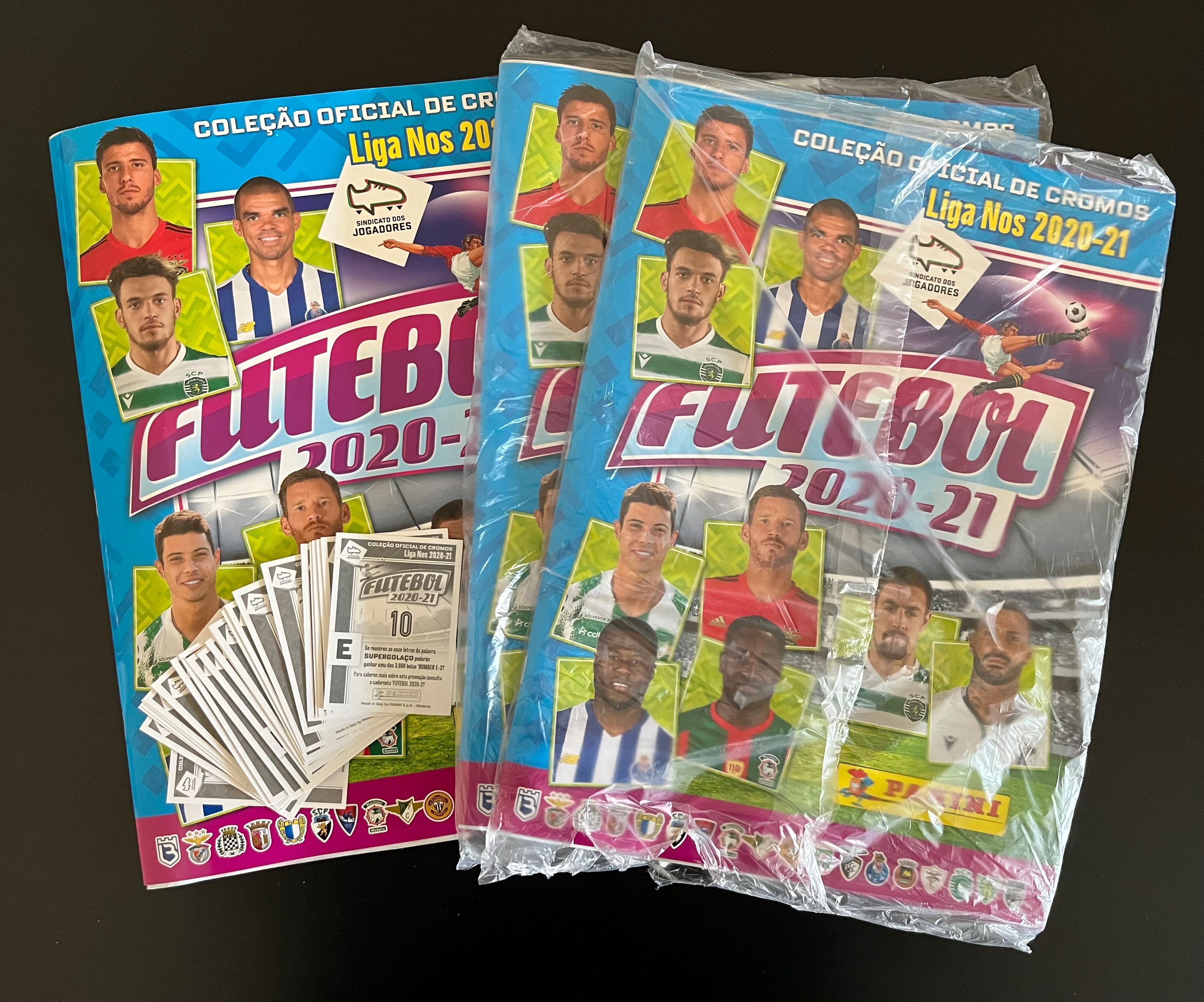 Cromos e caderneta Liga Futebol 2020/21