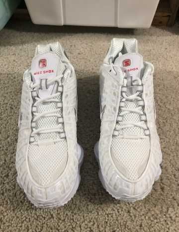 Nike Shox TL White Metallic Silver r.45