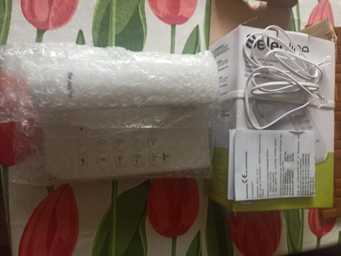 Telefon przewodowy selecline 848068