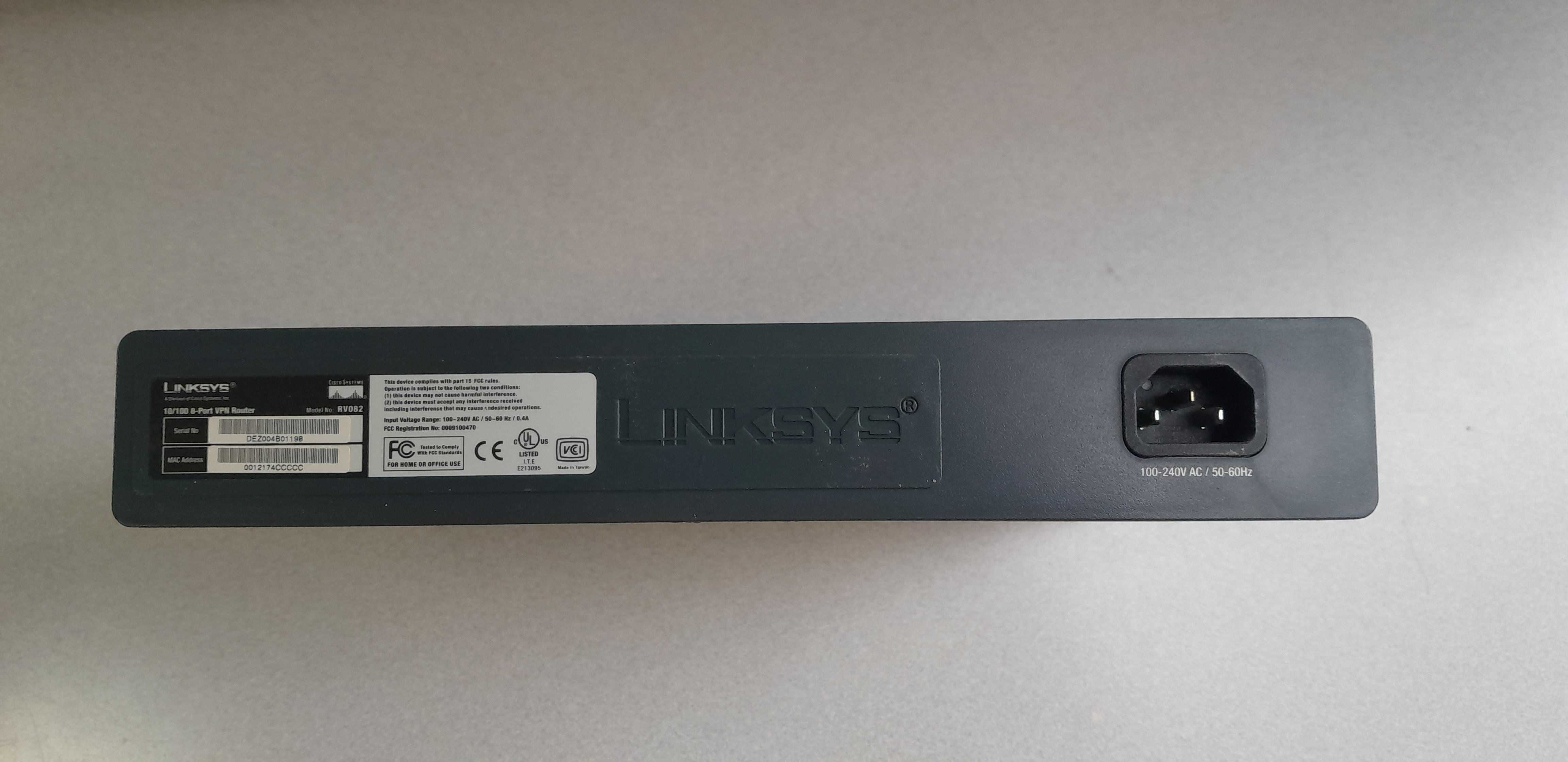 Router LINKSYS Cisco RV082