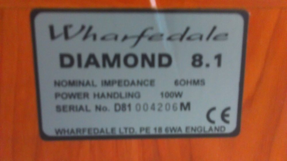 Głośniki Wharfedale Diamond 8.1+głośnik 8 Centre