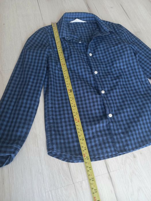 Granatowa koszula chłopięca H&M 134/140