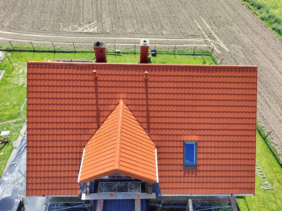 Malowanie mycie dachów elewacji kostki brukowej