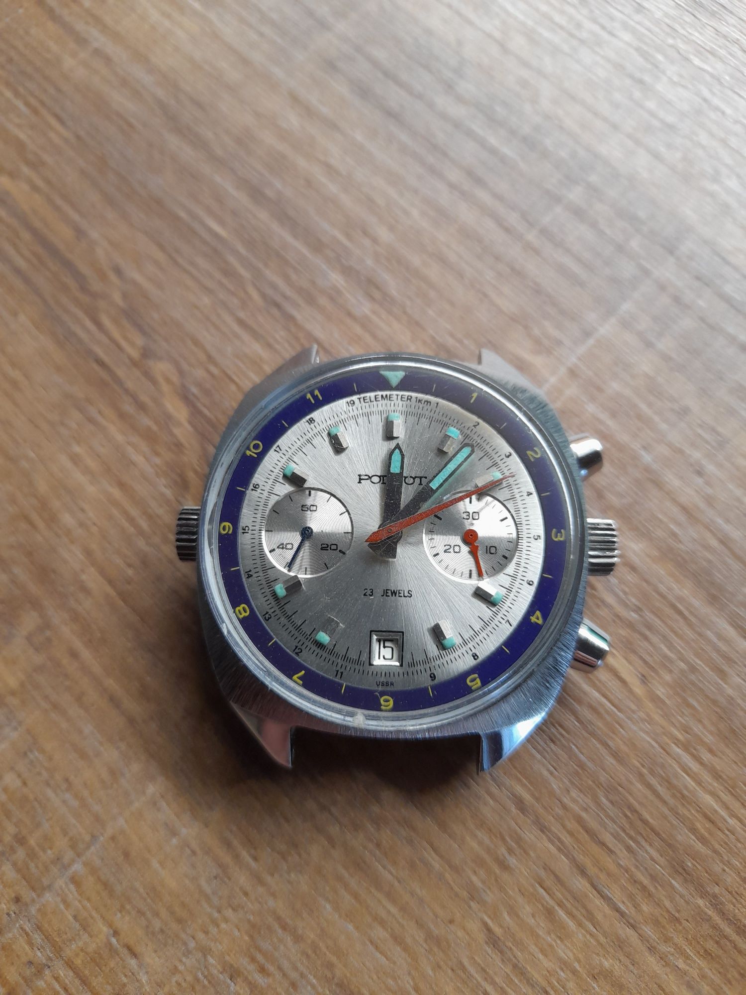 Zegarek Poljot chronograph.