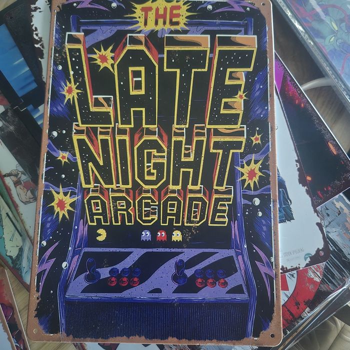 Tabliczki metalowe retro