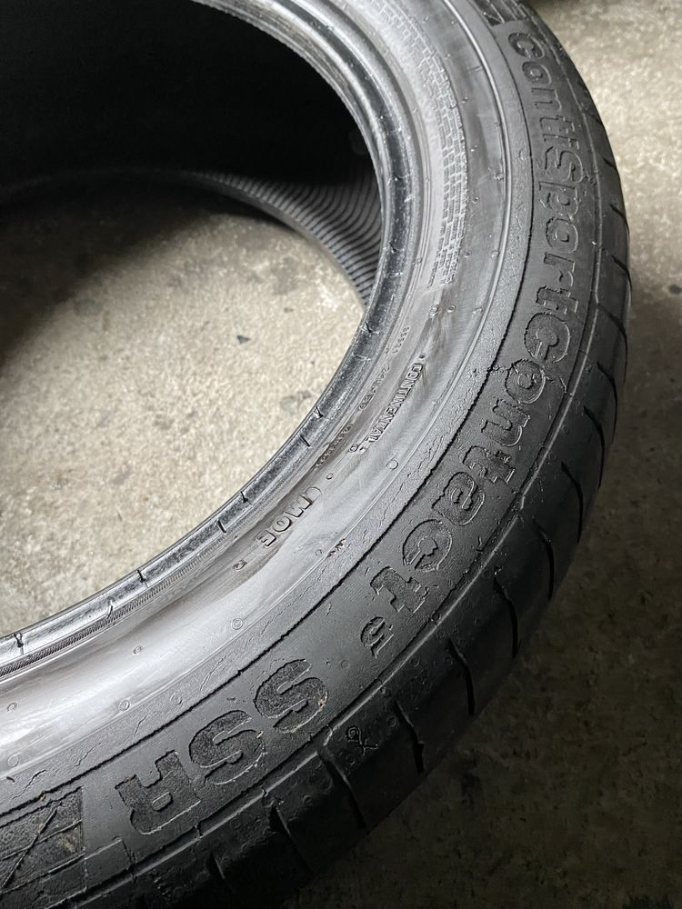 Opony letnie255/50R19Continetnal runflat rsc