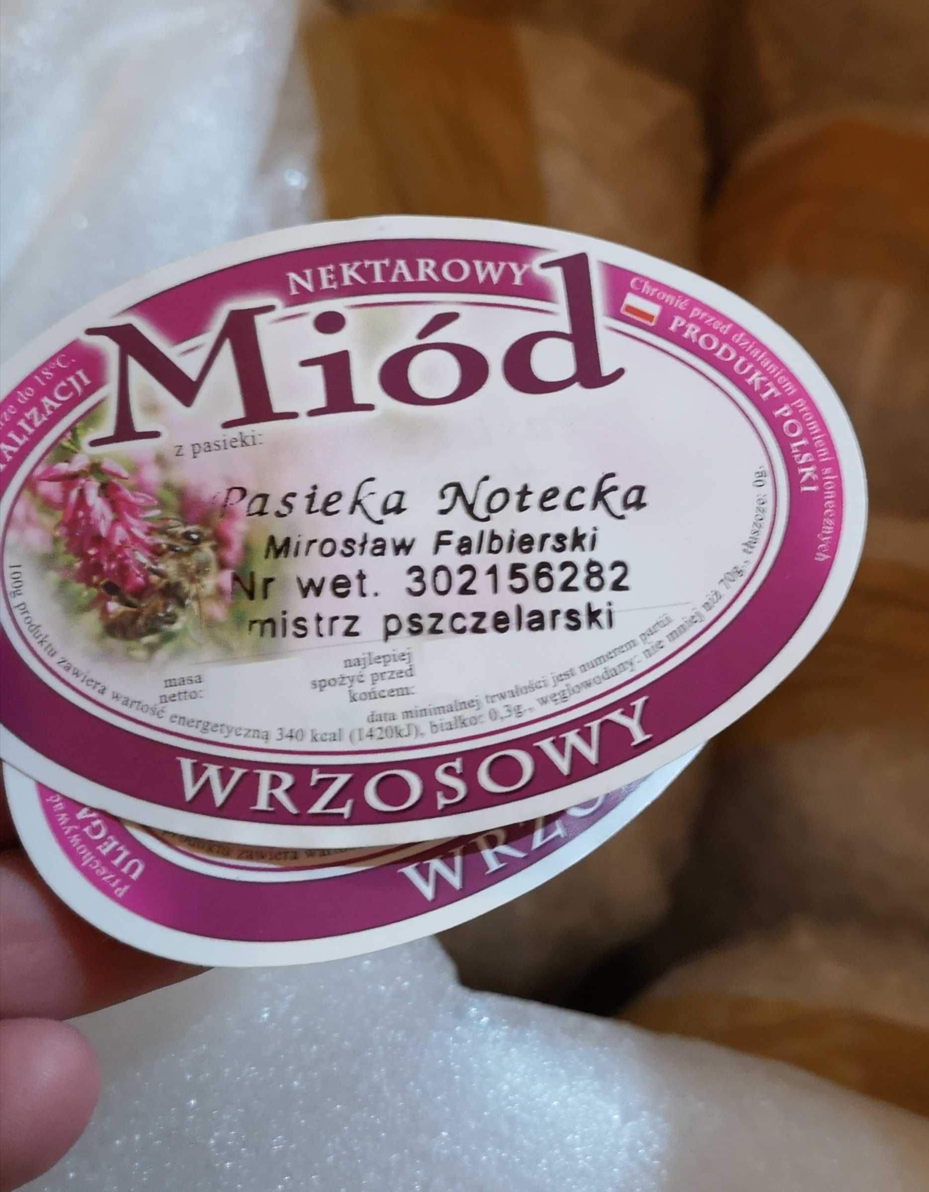 Miód Nawłociowy Mistrza Pszczelarskiego