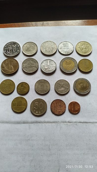 Обмен или продажа монет .