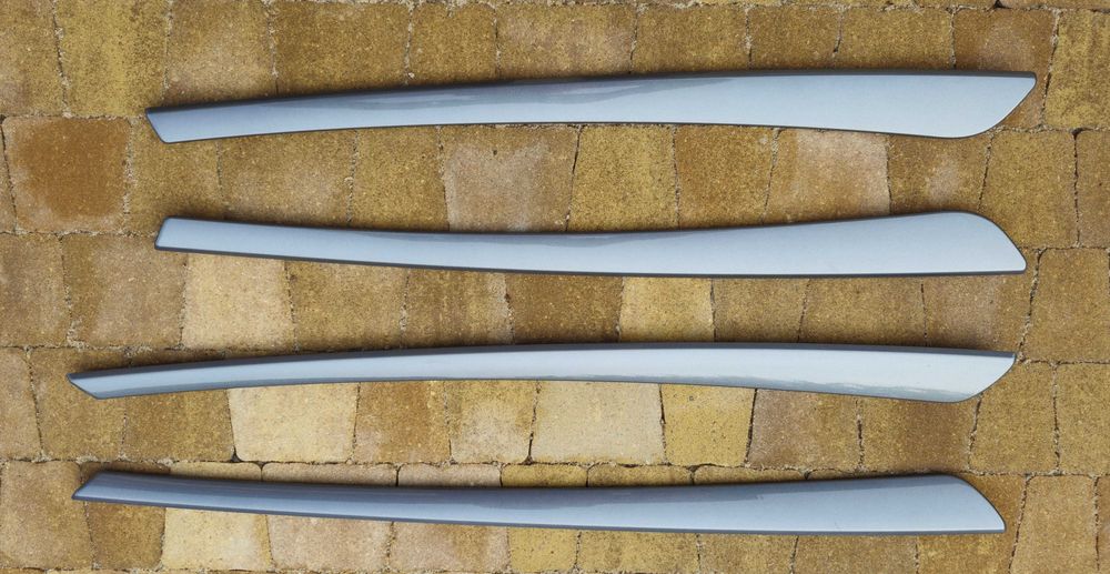 Dekory listwy ozdobne wewnętrzne BMW 5 E60 E61 lci lift spacegrau