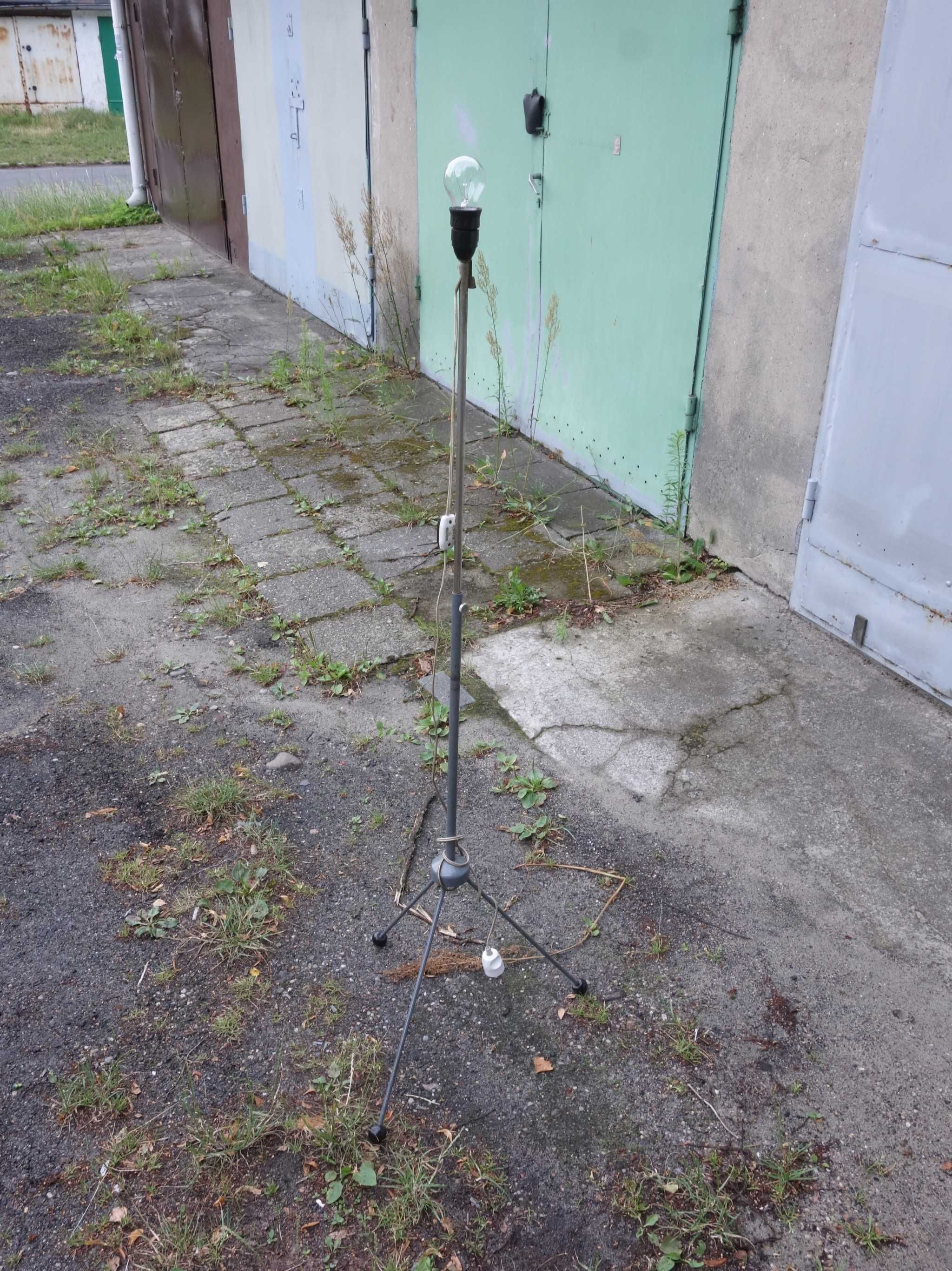 Lampa stojąca podłogowa typ 1218 - Apolinary Gałecki - PRL