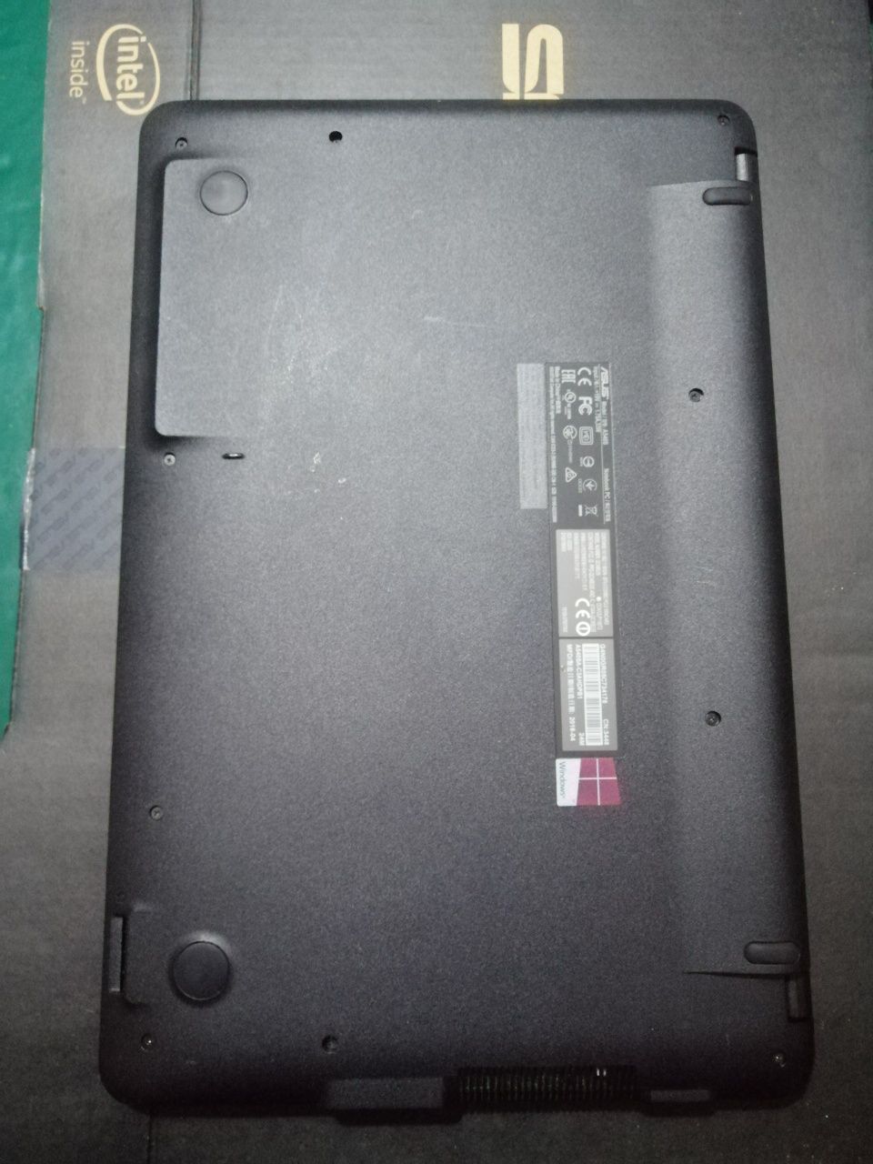 Portátil Asus A540S  Ram 4GB disco SSD 256 GB pc