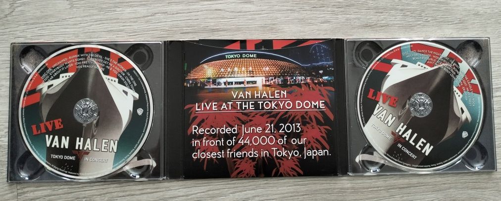 Van Halen - Tokyo Dome In Koncert 2CD - unikat!!