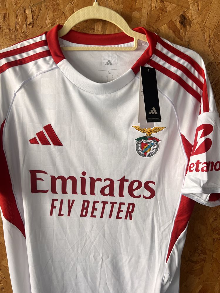 Camisola BENFICA BRANCA 25/26