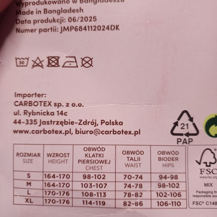 Piżama damska Pusheen XL