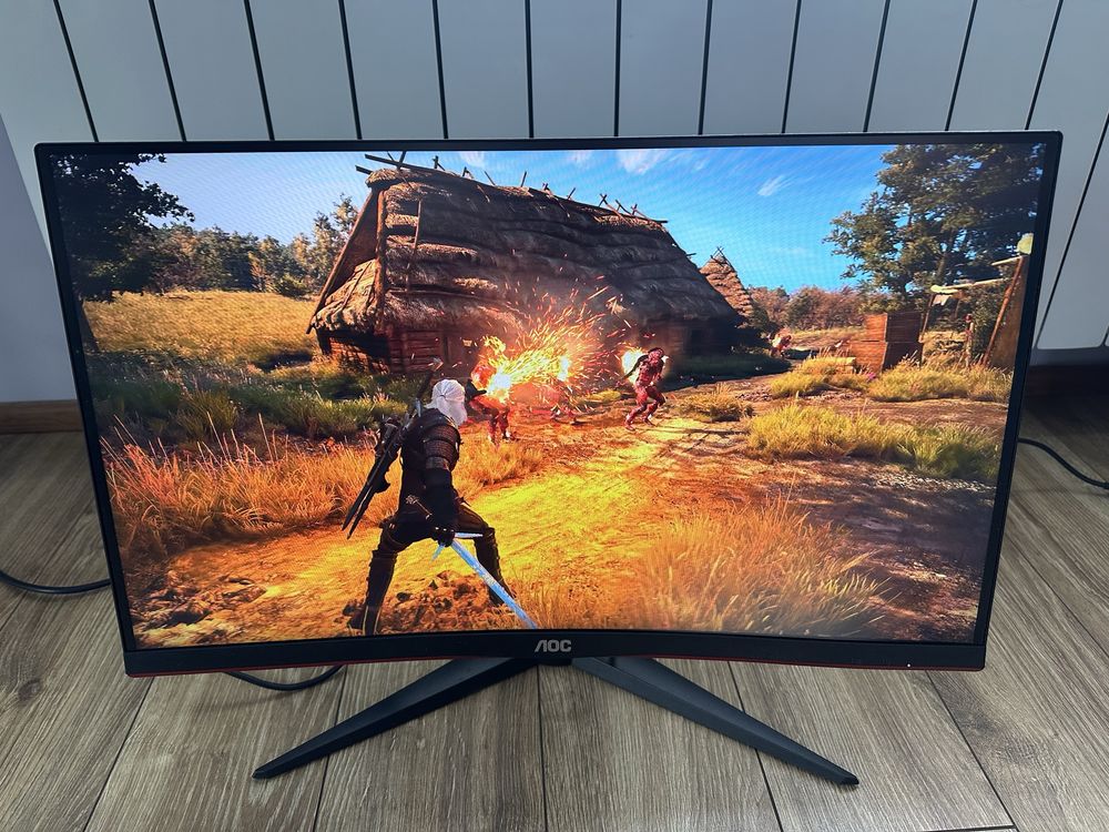 Monitor AOC C24G2 24 cale 165HZ 1ms Full HD do gier